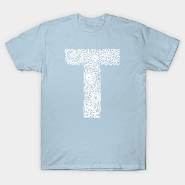 Letter T T-Shirt by Hip Scarves and Bangles